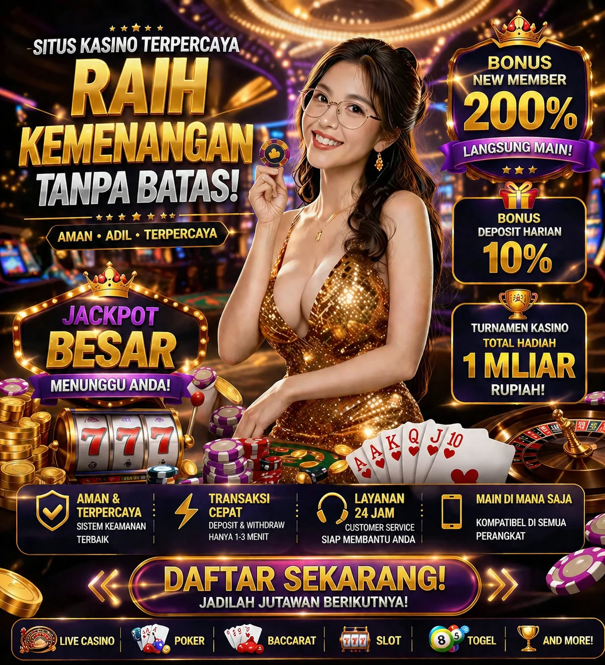 Roleta e blackjack game50